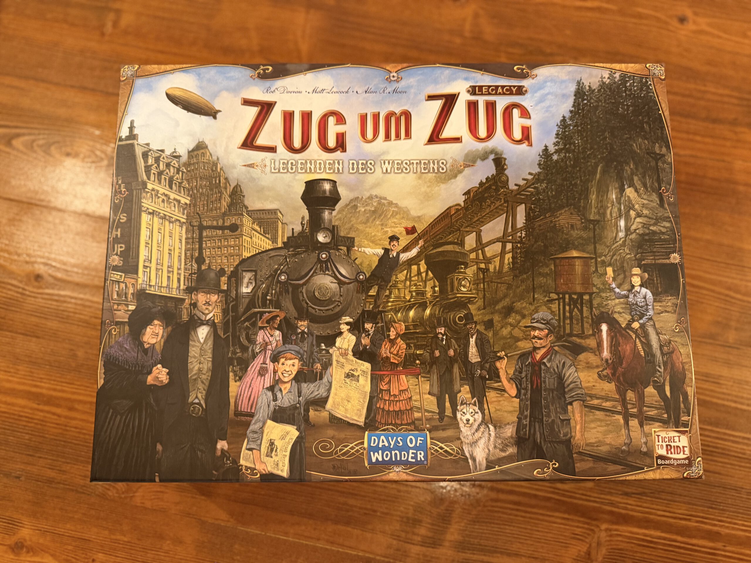 Zug um Zug Legacy– Spielebewertung