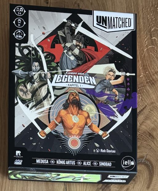 Unmatched Kampf der Legenden – Spielbewertung